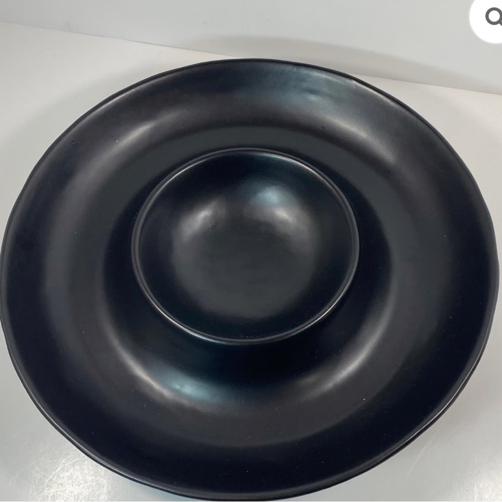 Rae Dunn HOCUS POCUS Black and Orange Witch Hat Dip bowl New - Picture 2 of 2